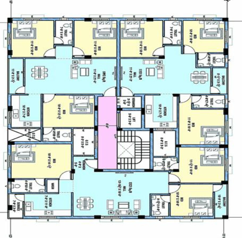Floor Plan of Sankar Elite in Madipakkam, Chennai - Image 396809
