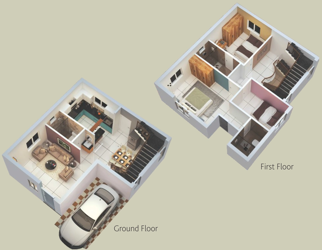 3 BHK House/Villa in Jananya Sampoornadhaya Enclave in Chengalpattu, Chennai - Image 915280