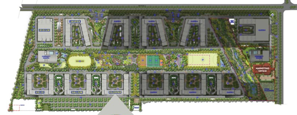 Master Plan of Feldspar At Brigade El Dorado in Bagalur, Bangalore - Image 396858