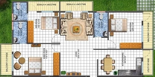 3 BHK Flat in Kiran And Kashi Ranchos in Doddaballapur Road, Bangalore - Image 915303