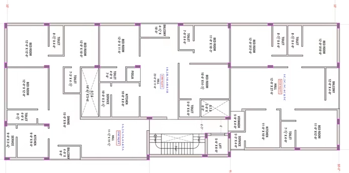 Floor Plan of Perfect Paramesh in Keelkattalai, Chennai - Image 396913