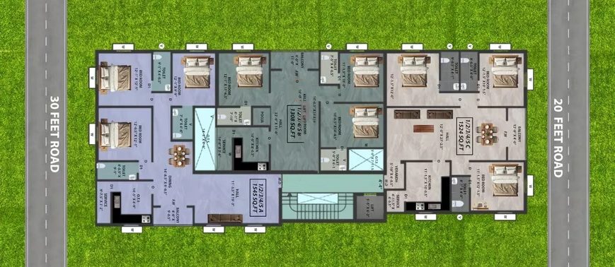Master Plan of Perfect Paramesh in Keelkattalai, Chennai - Image 396912