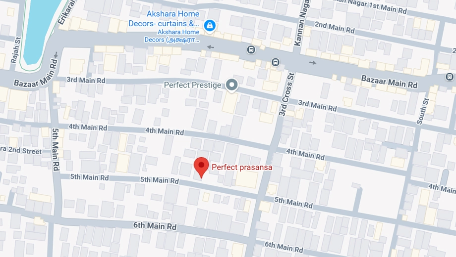Location of Perfect Prasansa in Madipakkam, Chennai - Image 396921
