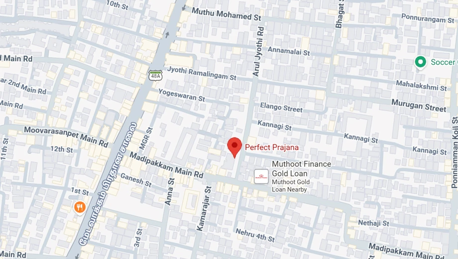 Location of Perfect Prajana in Madipakkam, Chennai - Image 396937