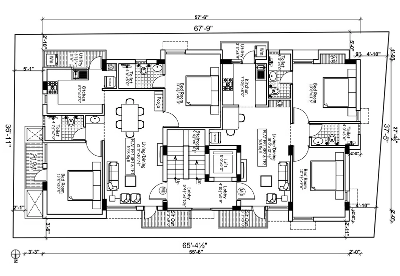 Floor Plan of Live Sree Balaji in Anna Nagar, Chennai - Image 396974