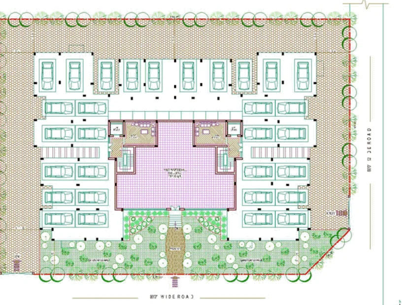 Master Plan of Harmony Zen Garden in KK Nagar, Chennai - Image 397070