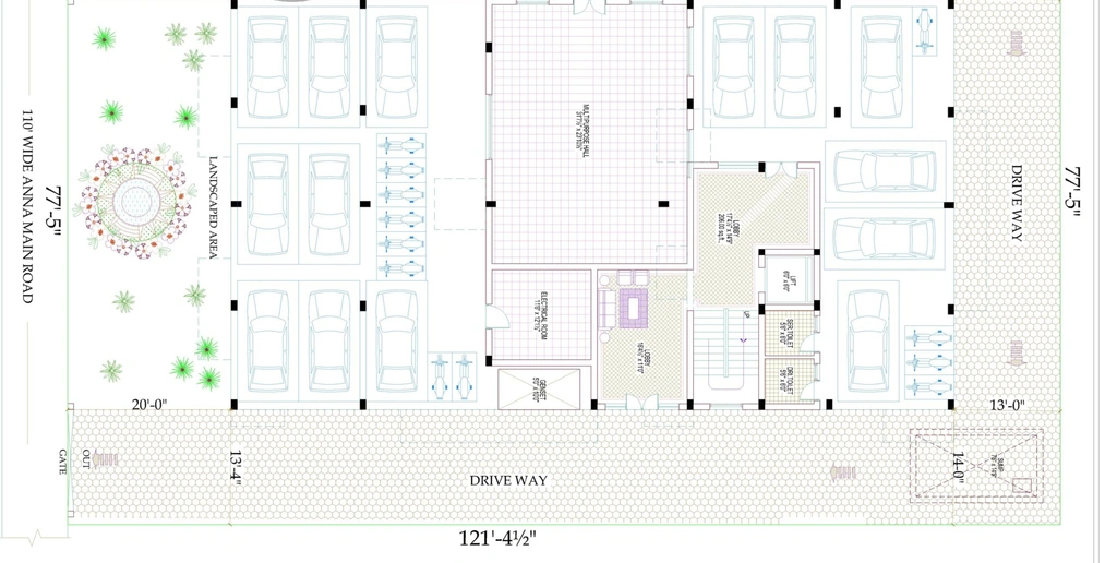 Master Plan of Harmony Ananya in KK Nagar, Chennai - Image 397125