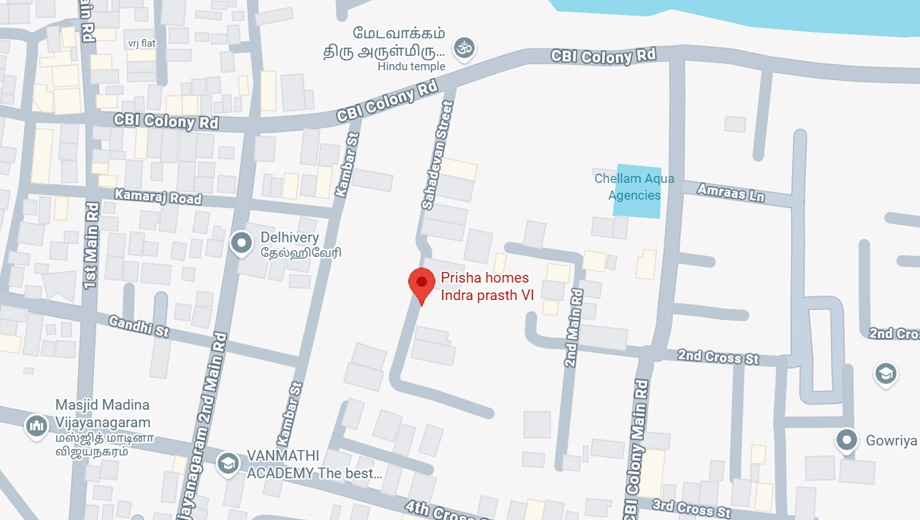Location of Prisha Indhra Prasth 6 - Image 397174