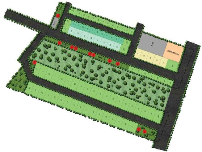 Master Plan of Sammys Beverly Hills Phase 2 in Hosahalli, Bangalore - Image 397480