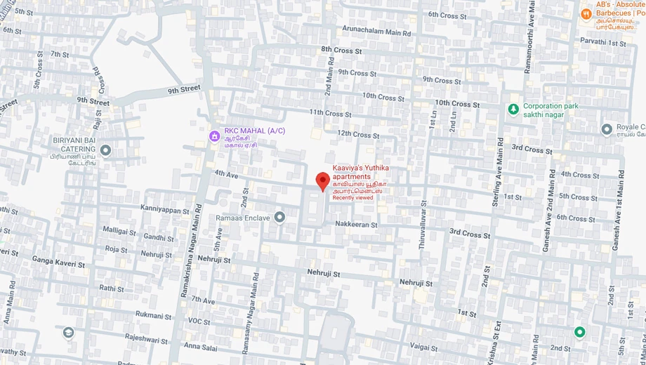 Location of Kaaviya Yuthika in Porur, Chennai - Image 397397
