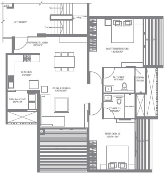2 BHK Flat in Marvel Evora in Miramar, Goa - Image 915589