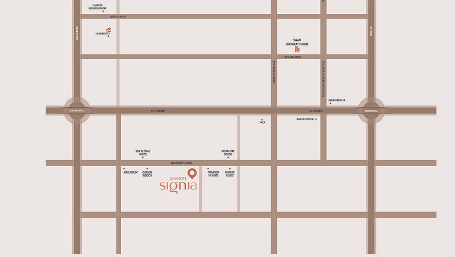 Location of Maa Swati Signia - Image 397550