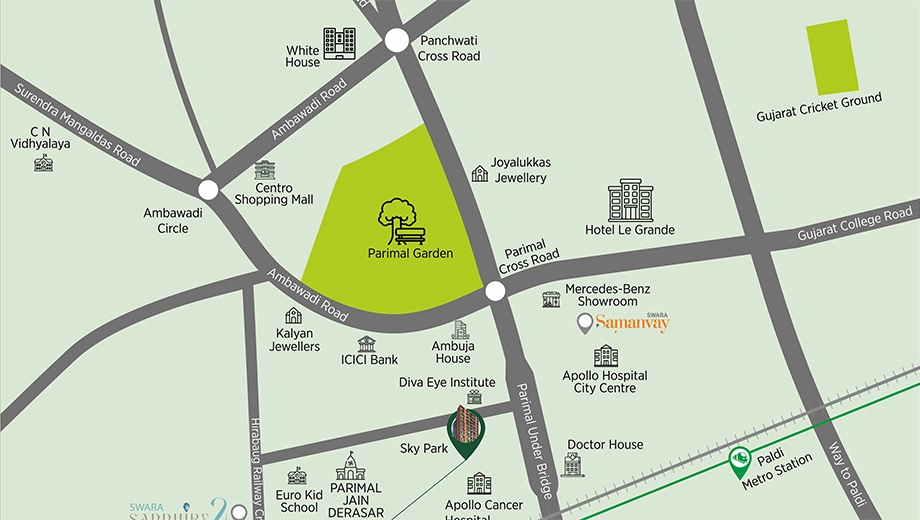 Location of Swara Sky Park - Image 397535