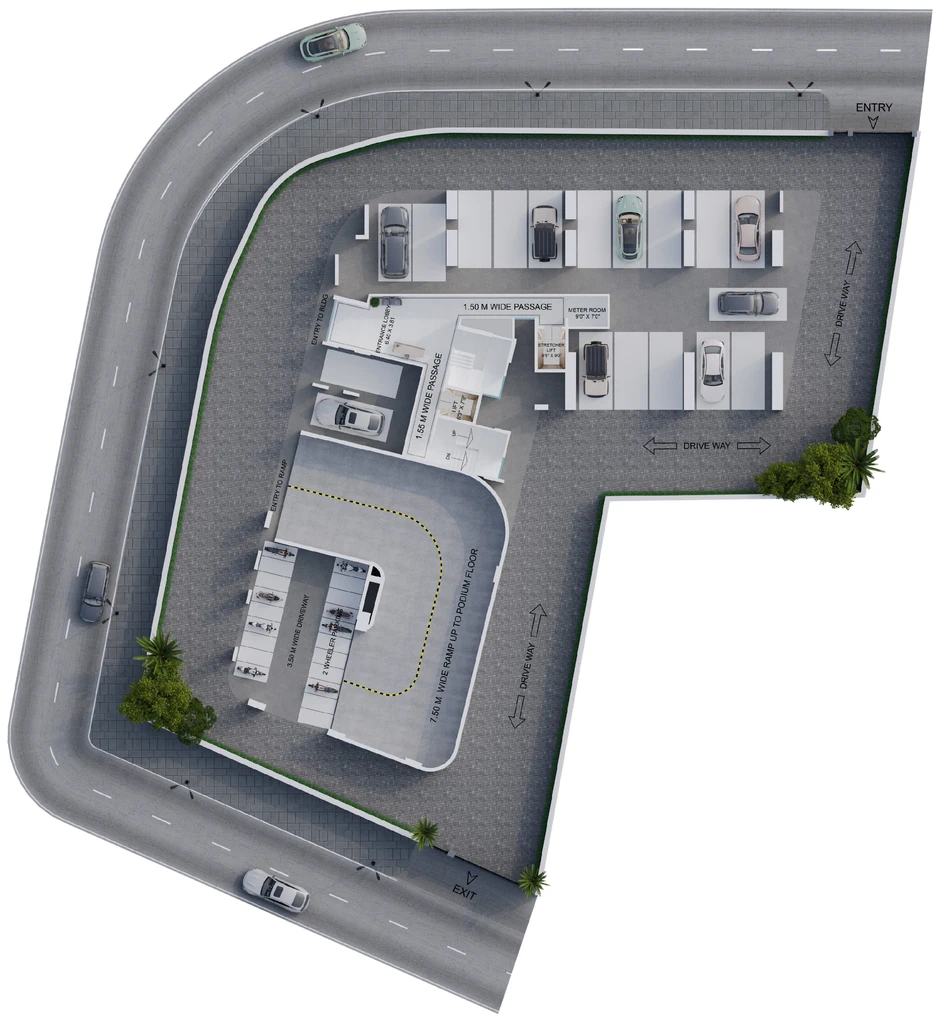 Master Plan of Dream Pragati in Panch Pakhadi, Thane - Image 397302