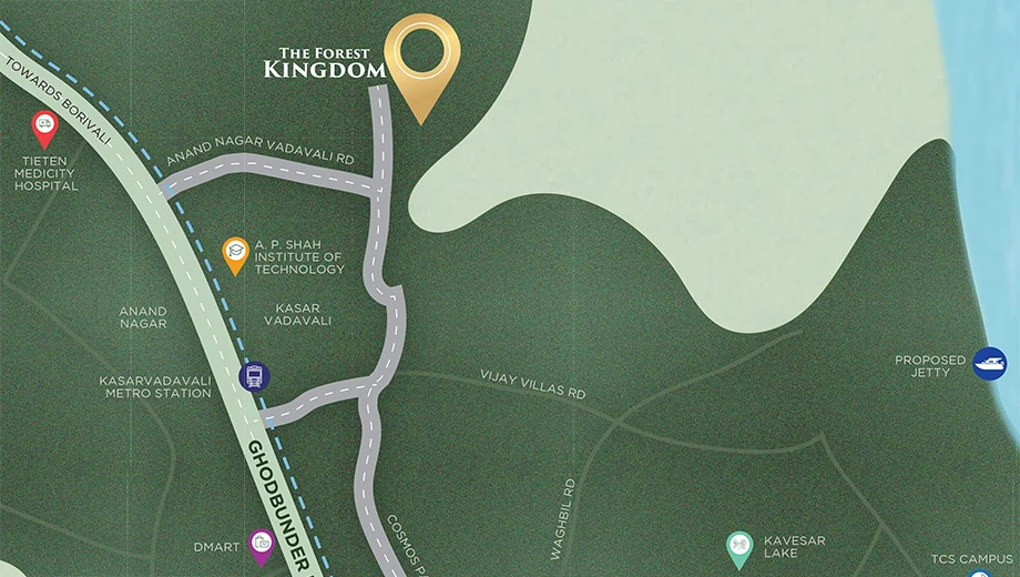 Location of Squarefeet Avatara The Forest Kingdom - Image 397521
