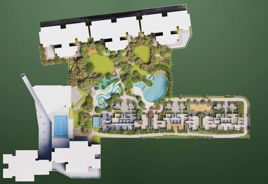 Master Plan of Squarefeet Avatara The Forest Kingdom in Kasarvadavali, Thane - Image 397523