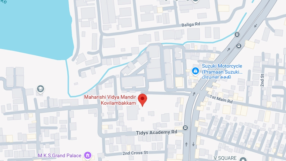 Location of V Square Avenue in Nanmangalam, Chennai - Image 397197