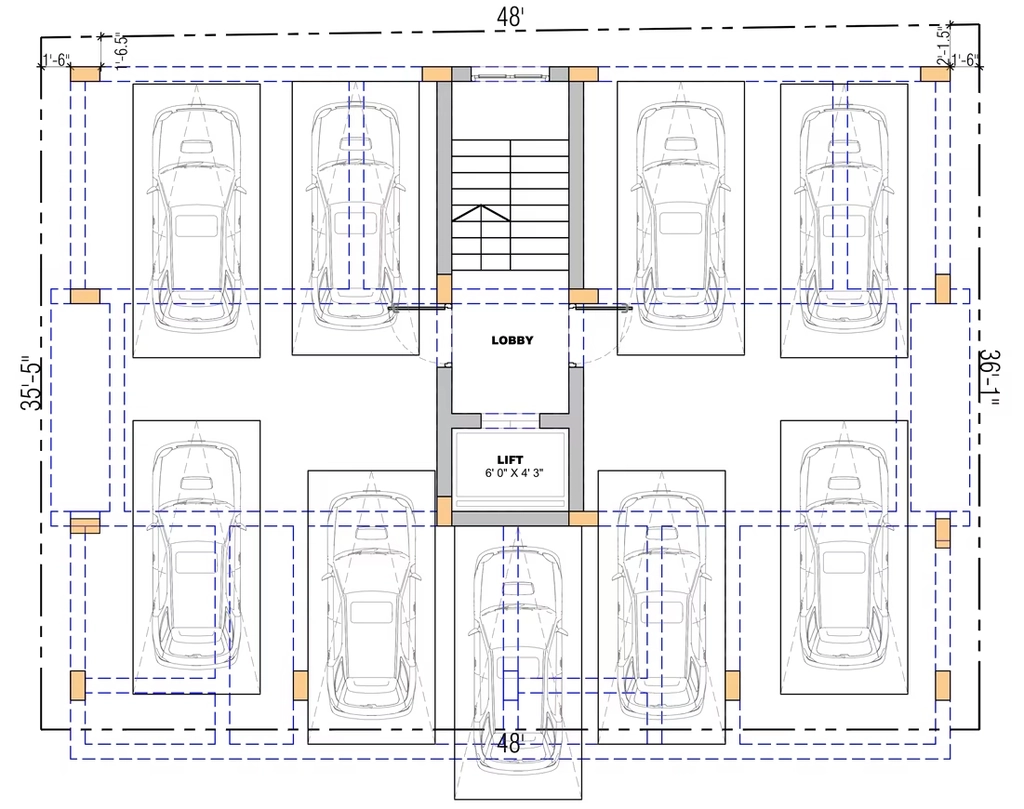 Master Plan of V Square Avenue in Nanmangalam, Chennai - Image 397198