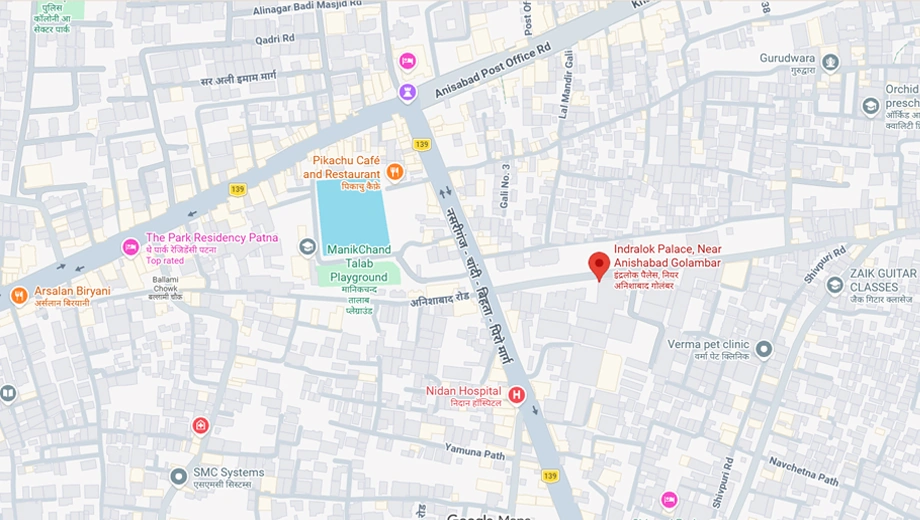 Location of Rajan Indralok Palace - Image 398336