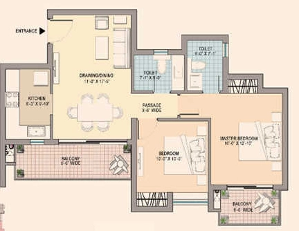 2 BHK Flat in Sri Anuanand Capital Centre in Saguna More, Patna - Image 916038