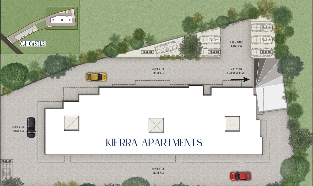 Master Plan of Lomes Kierra Apartments in Gogol, Goa - Image 397431