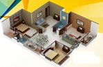 3 BHK Flat in Shrishty Enclave in Mustafapur, Patna - Image 916037