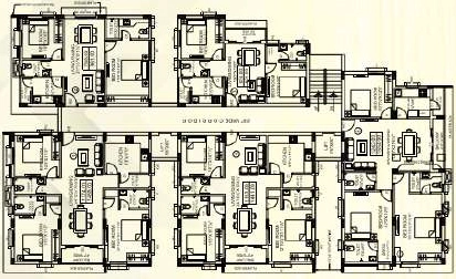 Floor Plan of Kishore North East in Nagole, Hyderabad - Image 397391