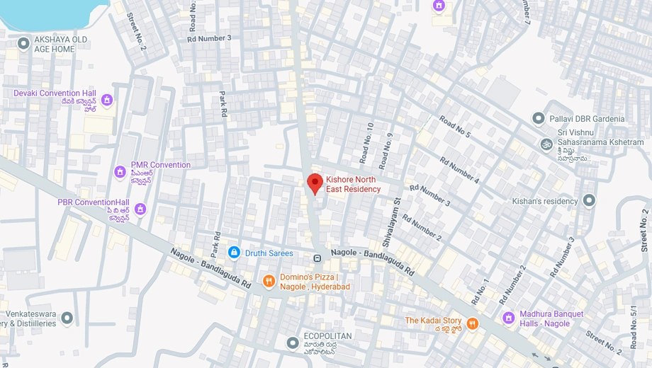 Location of Kishore North East - Image 397392