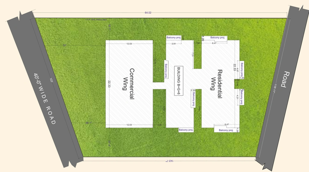 Master Plan of Vibhash Sumangal Galaxy in Bhogipur, Patna - Image 410248