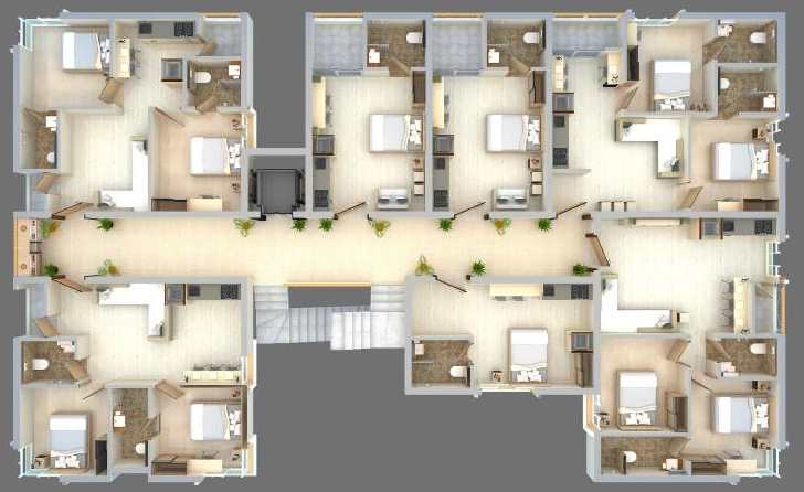 Floor Plan of Viyas Sindhu One in Keesara, Hyderabad - Image 397380
