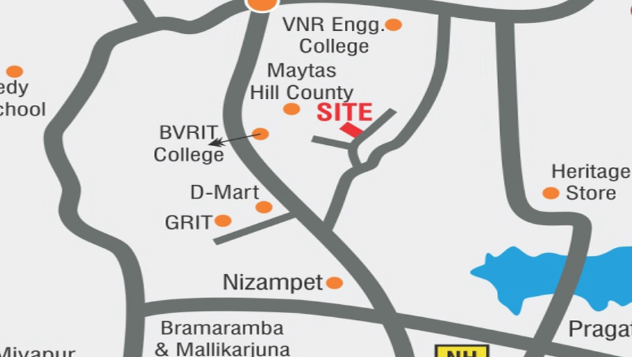 Location of VS Anandha Nilayam - Image 397779