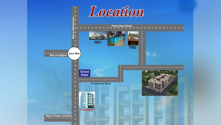 Location of Vibhash Ram Brahma Encalve - Image 398491