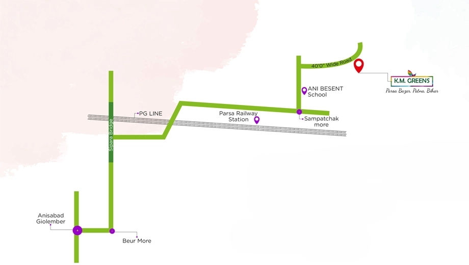 Location of Saeban KM Greens - Image 398745