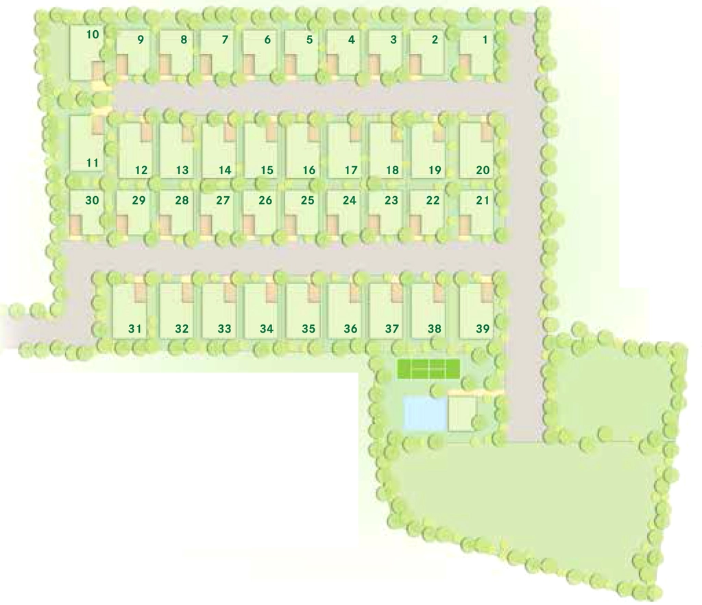 Master Plan of Latitude Tejo Mai in Hennur Road, Bangalore - Image 397589