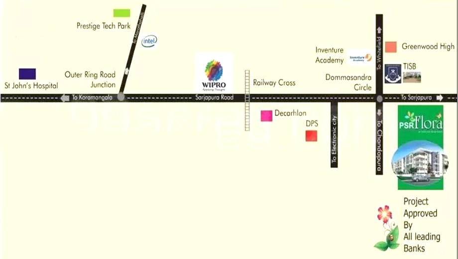Location of PSR Flora - Image 397647