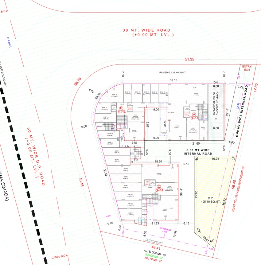 Master Plan of Amar Laxmi Narayan in Khadsad, Surat - Image 397797