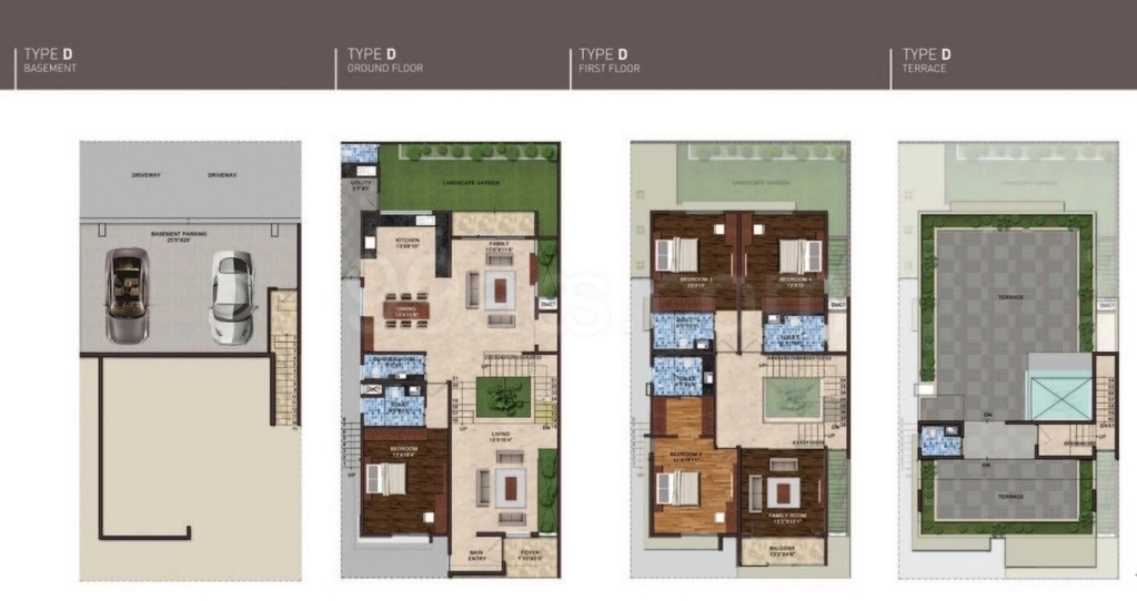 4 BHK House/Villa in Zonasha Paradiso in Doddanekkundi, Bangalore - Image 915802