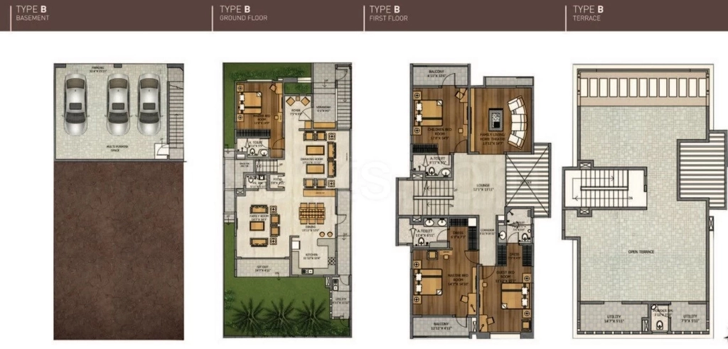 4 BHK House/Villa in Zonasha Paradiso in Doddanekkundi, Bangalore - Image 915803