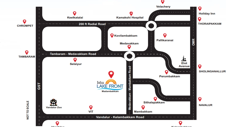 Location of Isha Lake Front - Image 397931