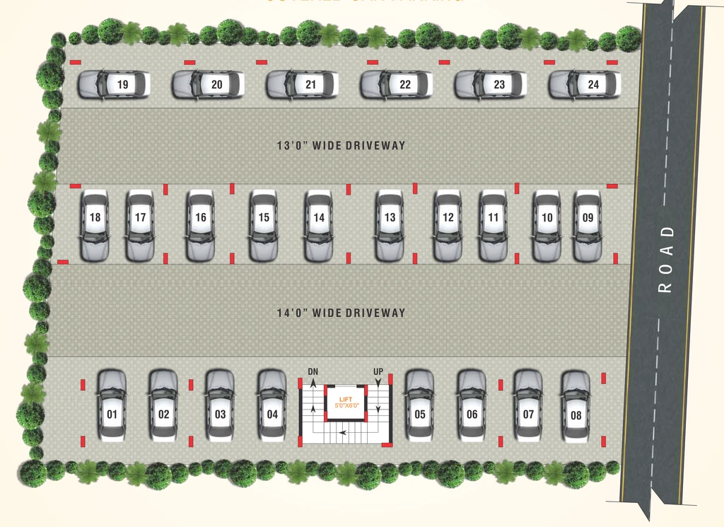 Master Plan of KVG Silver in Old Madras Road, Bangalore - Image 397986