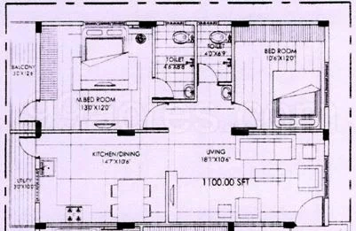 2 BHK Flat in Rooted Whitehouse in Rajarajeshwari Nagar, Bangalore - Image 915839