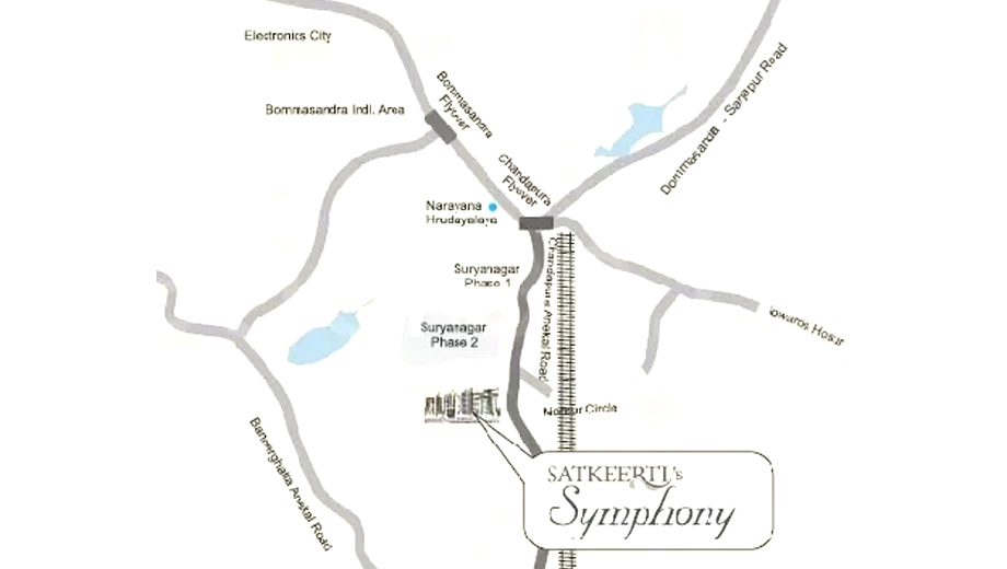 Location of Satkeerti Symphony - Image 397969