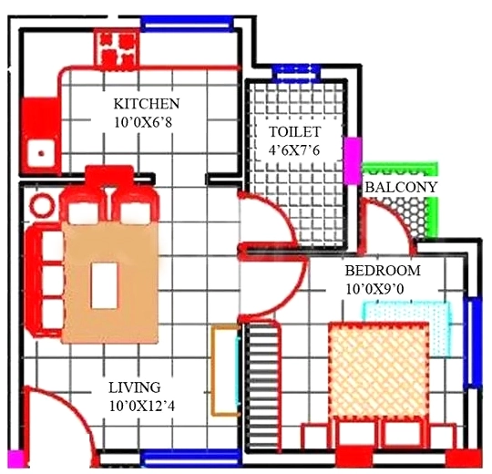 1 BHK Flat in Victory Sanchar Shelters in Thanisandra, Bangalore - Image 915907