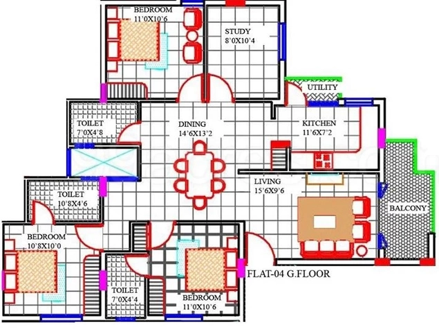 3 BHK Flat in Victory Sanchar Shelters in Thanisandra, Bangalore - Image 915910