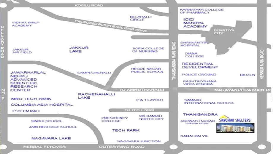 Location of Victory Sanchar Shelters - Image 398111