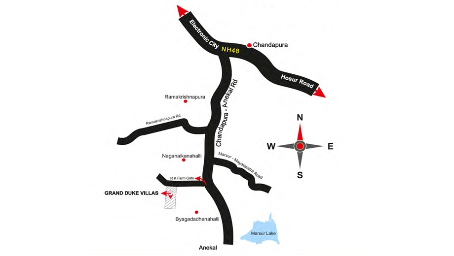 Location of TBC Grand Duke Villas - Image 398242