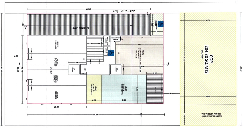 Master Plan of Param Elina in Adajan, Surat - Image 399688