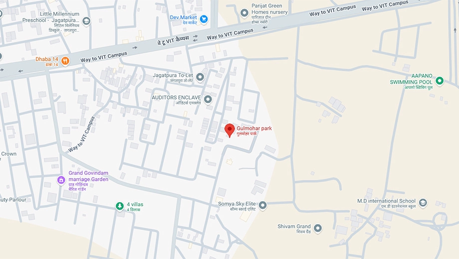 Location of Shivaay Gulmohar Park in Karolan Ka Barh, Jaipur - Image 398280