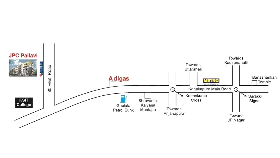 Location of JPC Pallavi - Image 398354