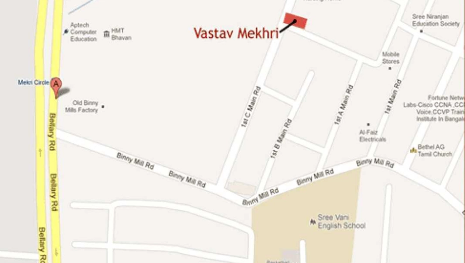 Location of Vastav Mekhri in Bellary Road, Bangalore - Image 398443